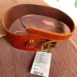 New, never used, genuine leather belt